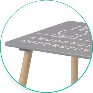 Ricokids Stolik z dwoma krzesełkami dla dzieci RC-847 Króliczek 4