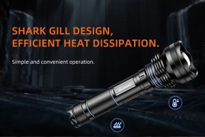 Zibintuvelis L3, 2700lm, fokusuojamas, su ikraunamom baterijom 2x 26650 ir krovikliu, 3