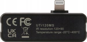 Termokamera 120x90,  -20~400,  50o*38o,  25Hz; iOS,UNI-T 3