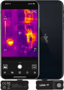 Termokamera 120x90,  -20~400,  50o*38o,  25Hz; iOS,UNI-T 4
