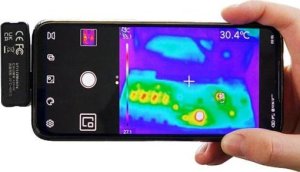 Termokamera 120x90,  -20~400,  50o*38o,  25Hz; iOS,UNI-T 6