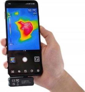 Termokamera 120x90,  -20~400,  50o*38o,  25Hz; iOS,UNI-T 8