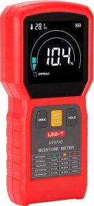 Uni-T Dregmes matuoklis nepazeidziantis pavirsiaus; spalvinis ekranas; Medis 4~32%; statytbines medziagos 0~99.9%; zibintuvelis; T matavimas; UNI-T 2