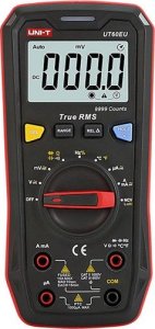 Skaitmeninis multimentras UT60EU, CAT II 1000V/CAT III 600V, TRMS 1