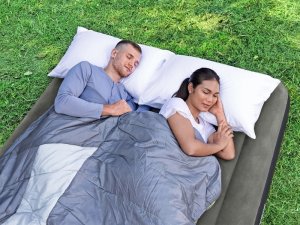 Bestway 2-osobowy dmuchany materac Queen Tritech Air 203x152x25cm 6713N 4