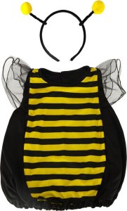 Kostium strój karnawałowy przebranie pszczółka pszczoła opaska 2 el rozmiar S EDUKAMP 2