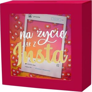 Skarbonka życie jak z insta EDUKAMP 1