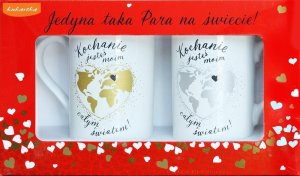 KUKARTKA Kubek komplet Q Walentynka 1
