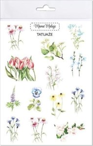 Tatuaże zmywalne Kwiaty EDUKAMP 1