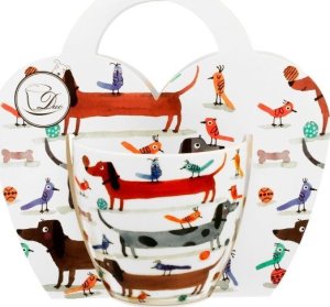 Kubek porcelanowy 460 ml Długie Psy 1