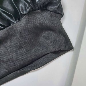 Satynowy czepek z szeroką gumką do spania YEYE Złoty 2