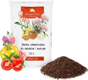 Ziemia Uniwersalna do kwiatów i warzyw 20L 1