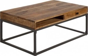Stolik kawowy z szufladą Iron Craft 3