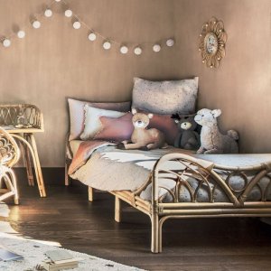 Łóżko dziecięce rattanowe Rotin 4