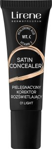 Lirene Satin Concealer Pielęgnujący korektor rozświetlający 01 Light, 10 ml 1