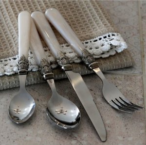 Sztućce kpl. 16 szt. Mother of Pearl 1