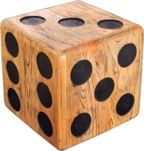 Stolik kawowy kostka do gry Cube 41x41x41 cm 1