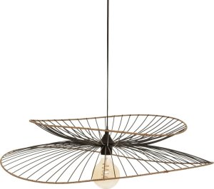 Lampa wisząca z drucianym kloszem Nero 1