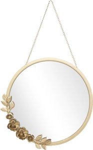 Lustro wiszące okrągłe CON FIORI 1
