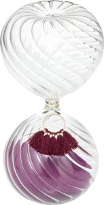 Klepsydra szklana HOURGLASS 18,5 cm 1