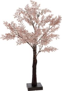 Drzewko 29 LED 60 cm różowe 1