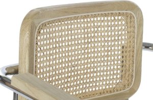 Krzesło metalowe z plecionką wiedeńską Razi 11