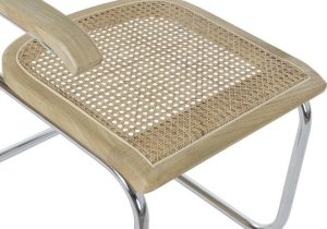 Krzesło metalowe z plecionką wiedeńską Razi 12