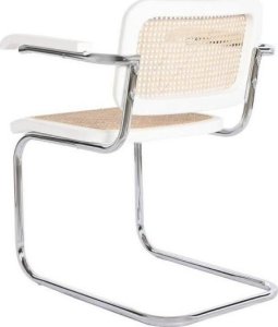 Krzesło metalowe z plecionką wiedeńską Razi 14