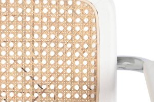 Krzesło metalowe z plecionką wiedeńską Razi 16