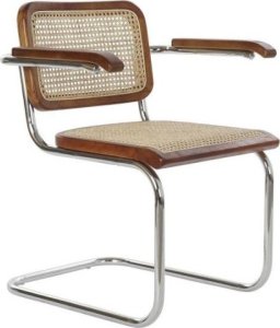 Krzesło metalowe z plecionką wiedeńską Razi 3