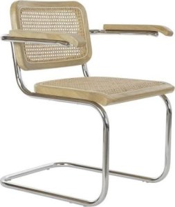 Krzesło metalowe z plecionką wiedeńską Razi 4