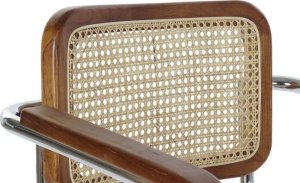 Krzesło metalowe z plecionką wiedeńską Razi 7