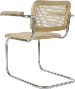 Krzesło metalowe z plecionką wiedeńską Razi 9