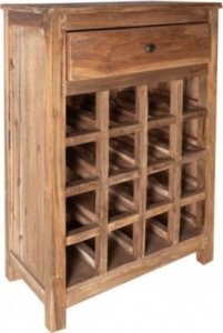 Komoda na wino 81x31x56 cm ELEI-I 1