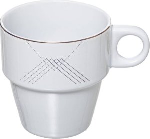 Komplet kubków 4 szt. na stojaku NEYA 2