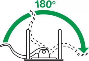 Segregator Leitz 180° dźwigniowy A4 80mm zielony (10101055) 2