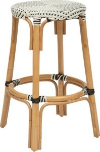 Stołek barowy Caf  PARIS rattan 66 cm 1