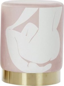 Pufa różowa 38x30 cm ROSA 2