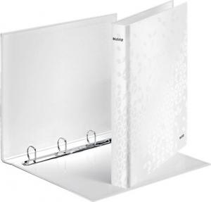 Segregator Leitz Wow 4-ringowy A4 40mm biały (42420001) 3