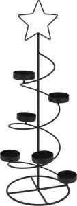 Świecznik metalowy SPIRALE 50 cm 1