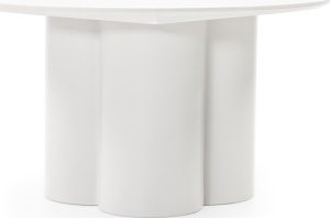 Stolik kawowy MDF szaro-beżowy 80 cm Valli 1