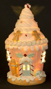 Figurka - domek MUFFIN LED 20,5x12 cm 3