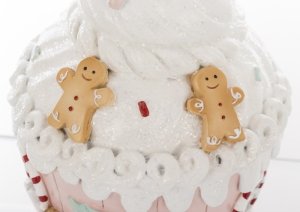 Figurka - domek MUFFIN LED 20,5x12 cm 5