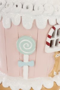 Figurka - domek MUFFIN LED 20,5x12 cm 6