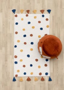 Dywan bawełniany dla dzieci 120x70 cm PUNTI 5