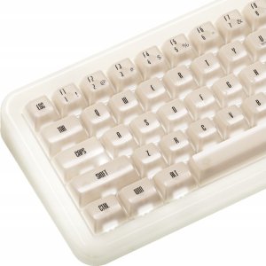 Klawiatura Akko YU01 White Jade Gaming klawiatura, RGB - 65%, V3 Piano Pro Switches, ANSI (US) 5