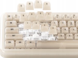 Klawiatura Akko YU01 White Jade Gaming klawiatura, RGB - 65%, V3 Piano Pro Switches, ANSI (US) 6