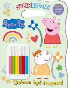 Świnka Peppa. Superkolory 6. Dobrze być razem! 1