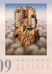 Kalendarz 2025 - Yerka wzór 2 11