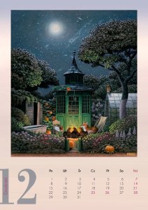 Kalendarz 2025 - Yerka wzór 2 14